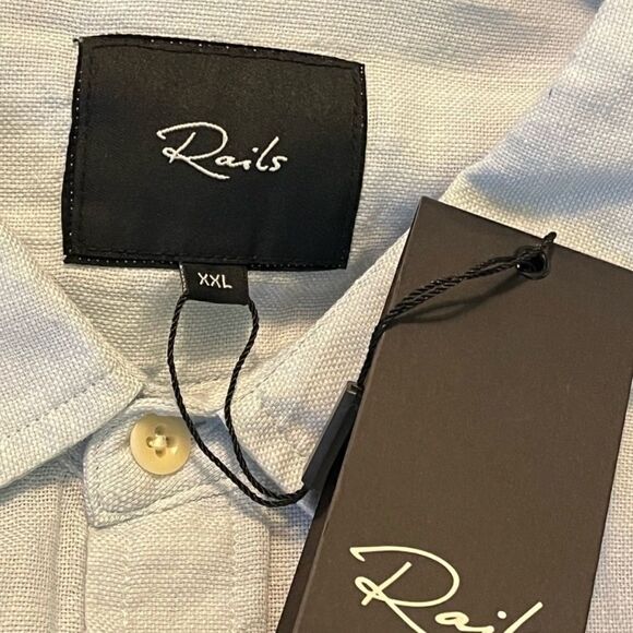 Rails NWT Wyatt Button Down Shirt in Oxford Size XXL - Picture 12 of 12